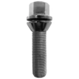 Radschraube M12 x 1.5 x 26 Kegelbund 17 silber für Motorräder