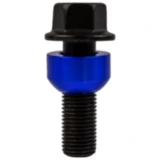 Radschraube M14x1,5x30 Kugelbund 19 schwarz für gängige Motorräder