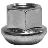 Radmutter M14 x 1.5 Kugelbund für Motorräder Silber 10 Stück