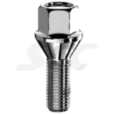 Radschraube M14X1.25X28 KE17 silber für Motorräder