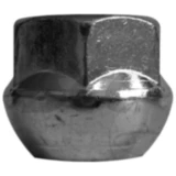 Radmutter M12 x 1.5 Kugelbund 19 silber für Motorräder