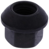 Radmutter M12 x 1.5 Kugelbund 19 schwarz für Motorräder