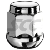 Radmutter M12 x 1.5 Kugelbund 19 mm silber für Motorräder