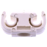 Halter für Bremsleitung 5 mm / 3/16 Doppel