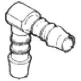 Winkelstutzen 90 Grad 2 Stück für Kühlerschlauchreparatur