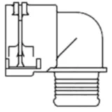 Winklkupplungen 90 Grad VDA NW32 Nachfüllpackung für Kühlerschlauchreparatur