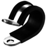 Gummi Rohrschelle 25 mm - mit Edelstahl