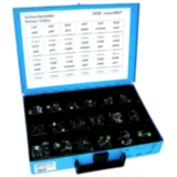 SCHLAUCHSCHELLEN Sortiment schwarz 8607 für Motorräder