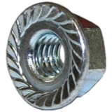 Sperrzahn-Mutter M5, 100 Stück