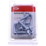 Bohrschraube 4.8X25 galvanisch verzinkt Packung 16 Stück