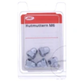 Hutmutter verzinkt M6 DIN1587