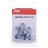 Sechskantmutter M7 verzinkt, für hohe Festigkeit, Packung 10 Stück