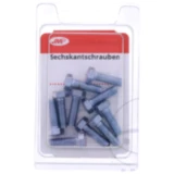 Schraube verzinkt M5X16 Festigkeitsklasse 8.8 Packung 10 Stück