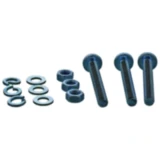 Anbausatz für 7-polige Steckdose mit Linsenschrauben und Unterlegscheiben