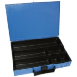 Sortimentskasten 6-fach leer für unbestückte Blechaufbewahrung