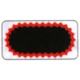 Schlauchflicken oval F2 50X25 für Fahrräder, Motorräder und Autos