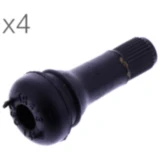Gummiventil TR413 11.3 mm für Pkw-Reifen, Packung 4 Stück