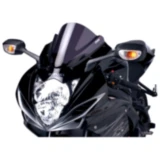Racingscheibe Puig - Dunkel für Sportmotorräder