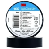 3M™ Temflex™ Isolierband 165 15MMX10M schwarz
