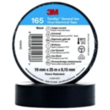 Isolierband 165 19 mm X 25 Meter schwarz für Motorräder