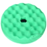 Polierscheibe 216MM grün Quick Connect genoppt für Motorräder