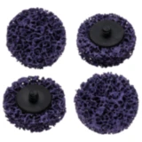 Reinigungsscheiben Satz 4 Stück 50 mm lila für 6560425