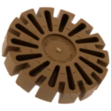 Radierdisc 90 mm für effektives Entfernen von Aufklebern und Beschriftungen