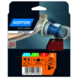 Schleifscheiben 8 Loch K180 für Universalgebrauch 125 mm A203F Norton