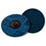 Schleifscheiben Vlies für aggressionives Entgraten und Finishen 75 mm Roloc blau SC-DR