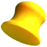 Handblock 76 mm gelb für Motorräder