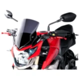 Sportscheibe New Generation für Nakedbike dunkel