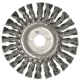 Rundbürste gezopft 115 mm für Winkelschleifer