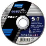 Trennscheibe 76X1X6.35 gerade Metall Norton Blue Fire