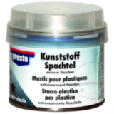 2K Kunststoffspachtel für Motorradreparatur 1000G schwarz mit Härter PRESTOELASTI
