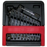 JMP Ratschenringschlüssel Satz 12-teilig mit Umschaltung