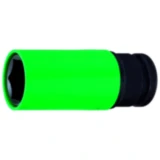 Kraft-Stecknuss 1/2 Zoll 19 mm mit Schutzummantelung