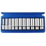 Stecknuss Satz 3/8" lang 6-kant, 11-teilig