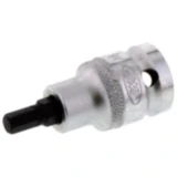 Innensechskant-Stecknuss 1/2 Zoll für Innensechskant-Schrauben, 6 mm, Länge 55 mm