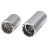 VAG Motorhalter Stecknuss Satz 2-teilig 12-kant 3/8 16 mm