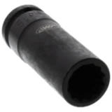 Kraft-Stecknuss 12-Kant 1/2 Zoll 24 mm Länge 82 mm