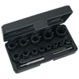 Stecknuss Satz Spezial 15T 1/4+1/2 6-27 mm