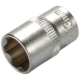 Stecknuss 6-Kant 1/4 Zoll 13 mm für Motorräder