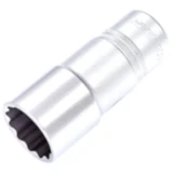 Hazet 12-Kant Stecknuss 1/2 Zoll 27 mm, lange Ausführung