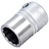 Hazet Steckschlüsseleinsatz 12-Kant 3/4 Zoll 24 mm, Länge 52 mm
