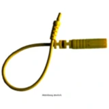 Prüfkabel mit Innen-Flachstecker 0,6 x 2,8 mm