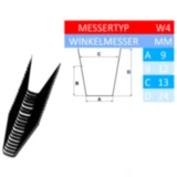 Profilmesser FIX4 für Gummi Schneidwerkzeuge 20 Stück