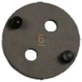 Adapterplatte 6 für Bremskolben-Rücksetzwerkzeug