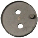 Adapterplatte 8 für Bremskolben-Rücksetzwerkzeug