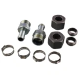 Gewindenippel- und Überwurfmutter-Set für 16 mm Rohre