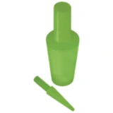 Silikonstopfen 15,9 mm 10 Stück grün für KLIMALEITG